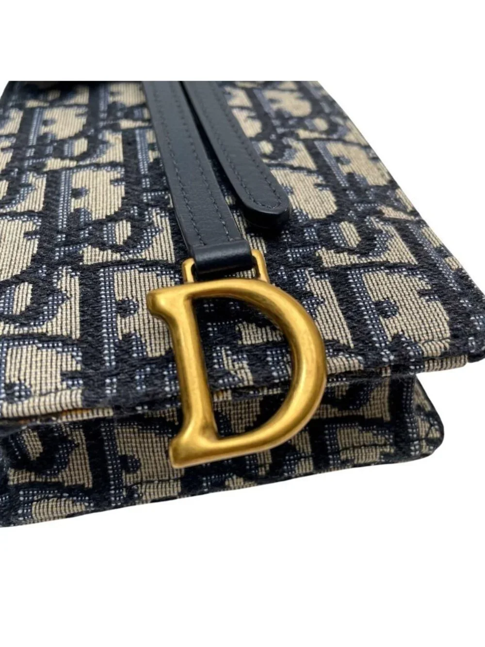Dior Trotter Canvas Smartphone Shoulder Bag Pouch